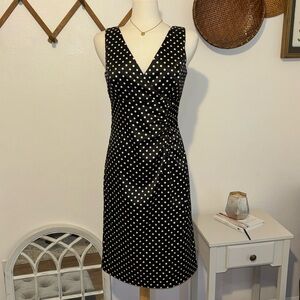 Polka Dot Sheath, Dress , size 8, GUC